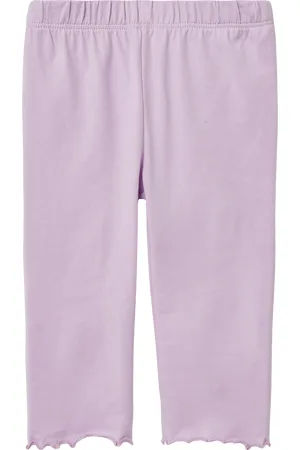 QS by s.Oliver Capri Leggings aus Baumwollstretch mit Elastikbund, Kinder
