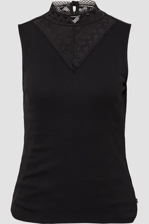 QS by s.Oliver Top mit Spitzeneinsatz, Damen