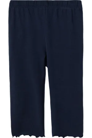 QS by s.Oliver Capri Leggings aus Baumwollstretch mit Elastikbund, Kinder
