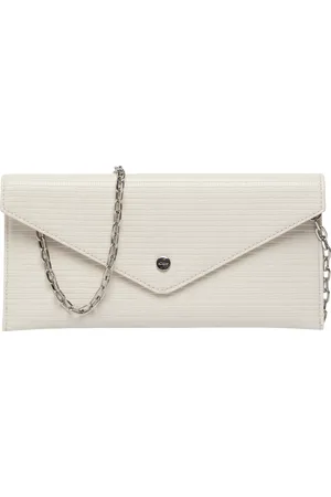 QS by s.Oliver Elegante Clutch mit Kettenriemen und Überschlag mit Magnetknopf, Damen