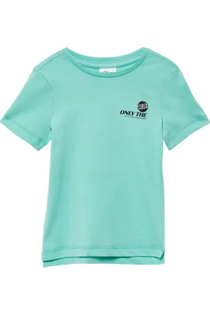 QS by s.Oliver Jerseyshirt aus Baumwolle mit Front- und Rückenprint, Kinder