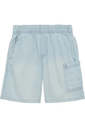 QS by s.Oliver Jeans Bermuda / Relaxed Fit / High Rise / Wide Leg / Elastikbund, Kinder
