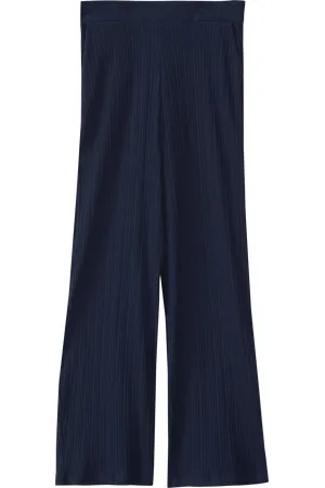 QS by s.Oliver Wide Leg-Hose aus Rippware mit Elastikbund, Mädchen
