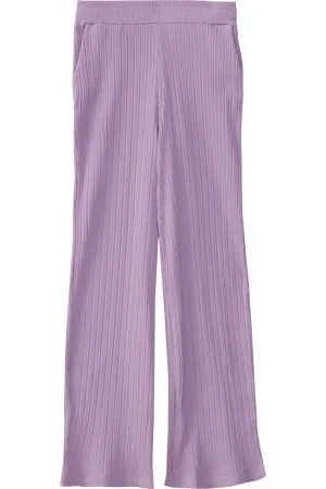 QS by s.Oliver Wide Leg-Hose aus Rippware mit Elastikbund, Mädchen