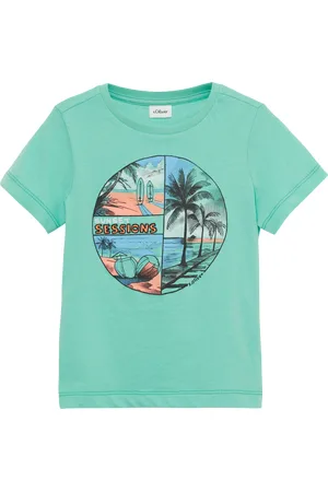 QS by s.Oliver T-Shirt mit Frontprint, Kinder