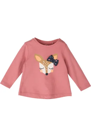QS by s.Oliver Langarmshirt mit Artwork, Babys