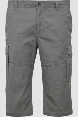 QS by s.Oliver File: Strukturierte Bermuda im Relaxed Fit in 3/4-Länge, Herren