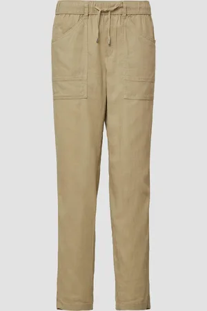 QS by s.Oliver Ankle-Jogpants aus Leinenmix, Damen