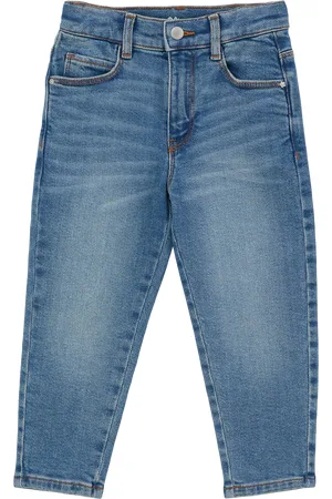 QS by s.Oliver Ankle-Jeans Mom / Relaxed Fit / High Rise / Tapered Leg, Kinder