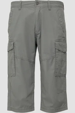 QS by s.Oliver File: Strukturierte Bermuda im Relaxed Fit in 3/4-Länge, Herren