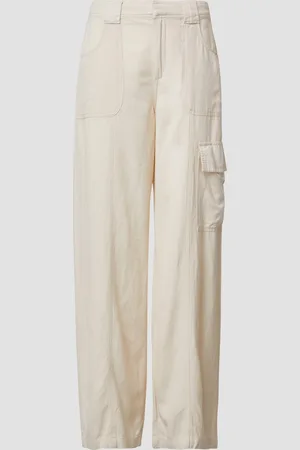 QS by s.Oliver Cargo-Hose aus Leinenmix, Damen