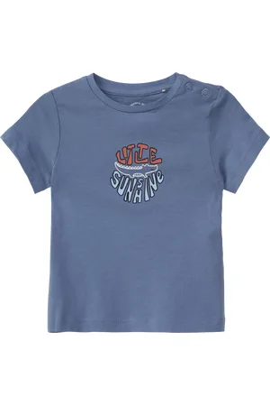 QS by s.Oliver Baumwoll-T-Shirt mit Frontprint, Babys