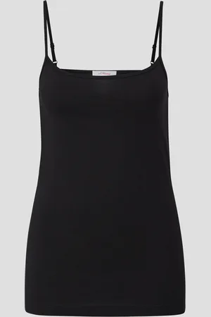 QS by s.Oliver Top aus Baumwollstretch, Damen