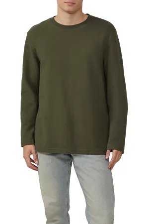 QS by s.Oliver Longsleeve aus Strukturware, Herren