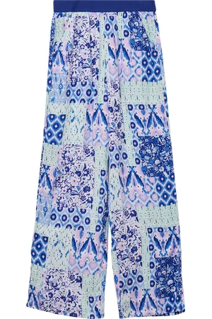 QS by s.Oliver Wide-Leg-Hose aus Viskose im Loose Fit, Mädchen