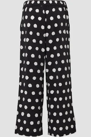 QS by s.Oliver Strukturierte Culotte aus Viskosemix, Damen