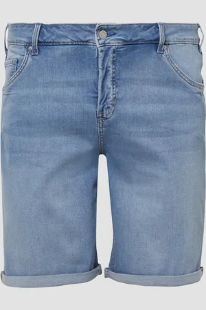 QS by s.Oliver Bermuda Jeans / Curvy Fit / Mid Rise / Slim Tapered Leg, Damen