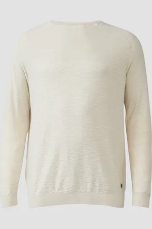 QS by s.Oliver Baumwoll-Strickpullover im Mustermix, Herren