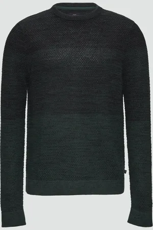 QS by s.Oliver Strickpullover in melierter Streifenoptik, Herren