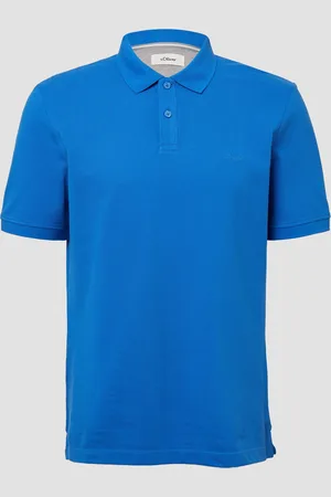QS by s.Oliver Poloshirt aus Baumwollpiqué, Herren