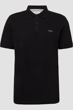 QS by s.Oliver Poloshirt aus Baumwollpiqué, Herren