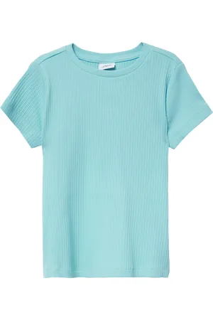 QS by s.Oliver Elastisches T-Shirts aus Rippware, Kinder
