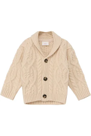 QS by s.Oliver Strickjacke mit Schalkragen, Babys