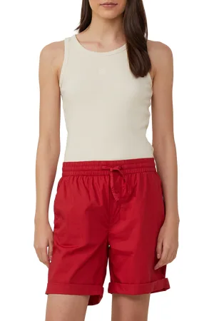 QS by s.Oliver Ripp-Top im Slim Fit mit Stickerei, Damen