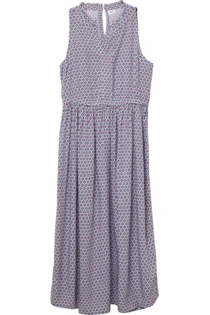 QS by s.Oliver Midikleid aus Viskose mit Rüschenkragen, Mädchen