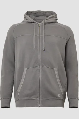 QS by s.Oliver Sweatjacke mit Kontrast-Details, Herren