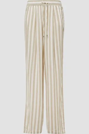 QS by s.Oliver Leichte Leinenmix-Hose mit Elastikbund, Damen