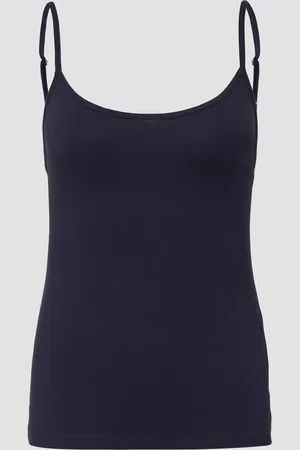 QS by s.Oliver Slim-Fit-Top mit verstellbaren Spaghettiträgern, Damen
