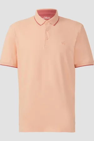 QS by s.Oliver Sportives Piqué-Poloshirt mit Kontrast-Details, Herren