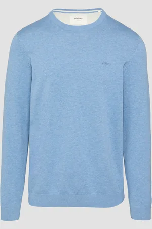 QS by s.Oliver Strickpullover mit Logo-Stickerei, Herren