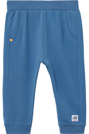 QS by s.Oliver Jogginghose aus Baumwolle mit Label-Patch, Babys