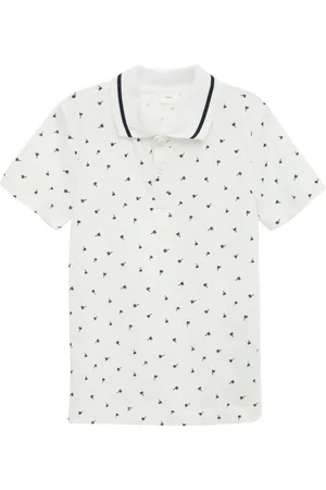 QS by s.Oliver Poloshirt mit All-over-Print, Kinder