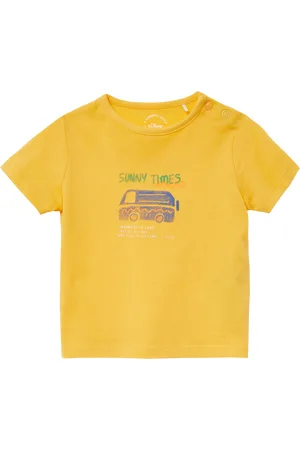 QS by s.Oliver T-Shirt aus Baumwolle mit Frontprint, Babys