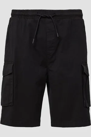 QS by s.Oliver Cargo-Short aus strukturierter Ware, Herren