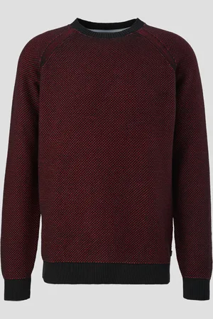 QS by s.Oliver Strickpullover mit Crew Neck, Herren