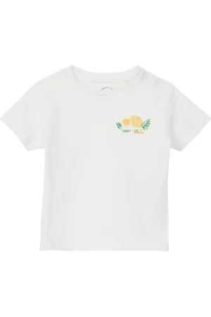 QS by s.Oliver T-Shirt aus Baumwolle mit kleinem Früchteprint, Babys