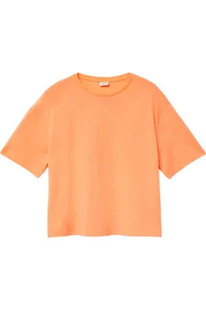 QS by s.Oliver T-Shirt im Boxy Fit mit Rückenprint, Mädchen