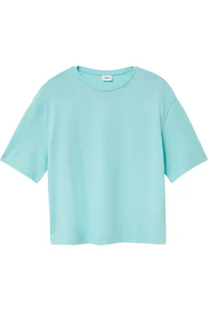 QS by s.Oliver T-Shirt im Boxy Fit mit Rückenprint, Mädchen