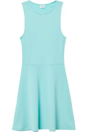 QS by s.Oliver Ausgestelltes Kleid aus Rippware, Mädchen
