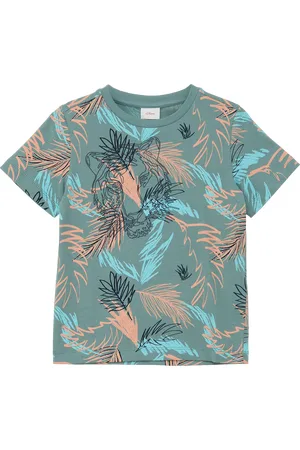 QS by s.Oliver T-Shirt mit All-over-Print, Kinder