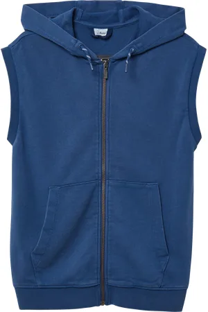 QS by s.Oliver Gewaschene Sweat-Weste mit Kapuze, Jungen