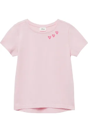 QS by s.Oliver T-Shirt im Loose Fit mit Front- und Rückenprint, Kinder