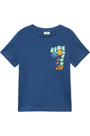 QS by s.Oliver Jersey-T-Shirt mit Frontprint, Kinder