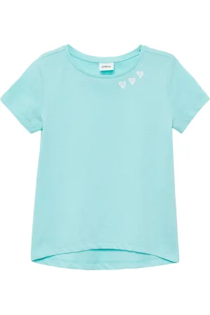 QS by s.Oliver T-Shirt im Loose Fit mit Front- und Rückenprint, Kinder