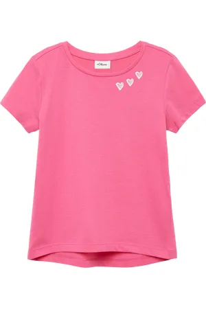 QS by s.Oliver T-Shirt im Loose Fit mit Front- und Rückenprint, Kinder