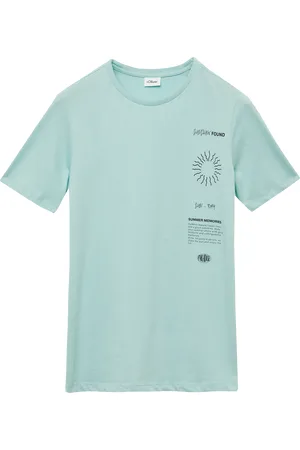QS by s.Oliver Jersey-T-Shirt mit Frontprint, Jungen